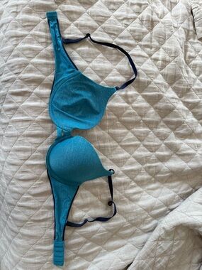 Victoria Secret Teal Padded Underwire Bra